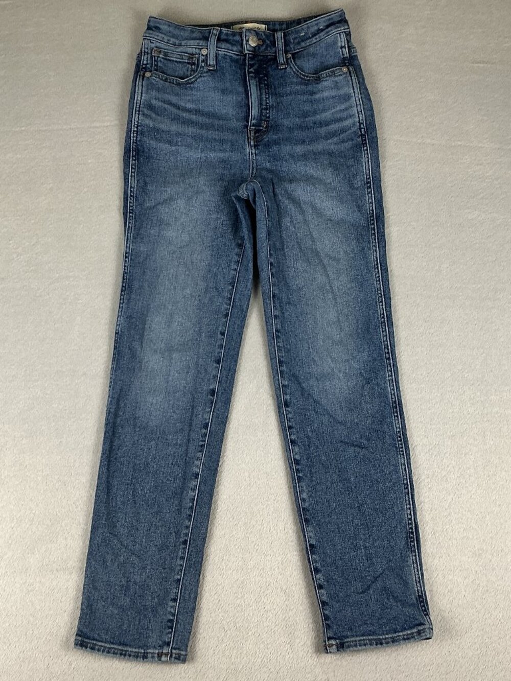 Madewell Denim Women's Blue Jeans Curvy Stovepipe Size 26 Y2K.